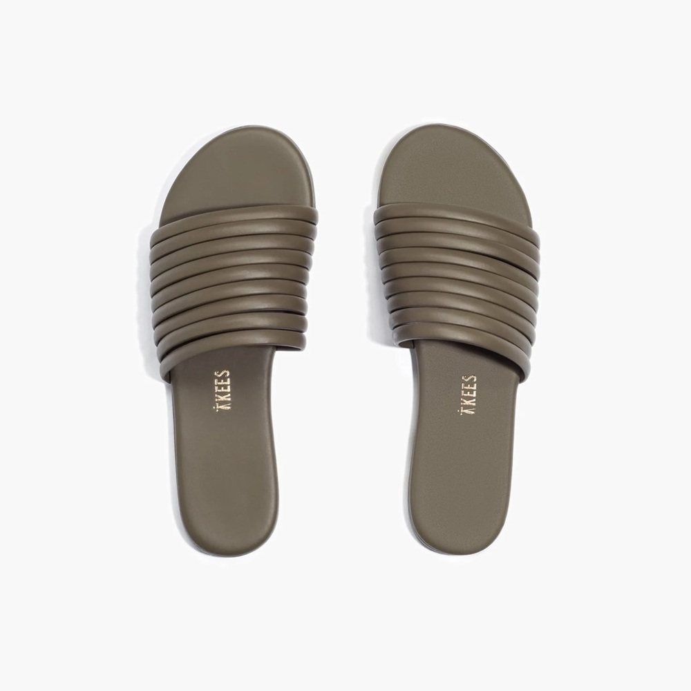 Tkees Caro Slides - Olive 8